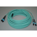 24 Fibra MTP / MPO Troncal Cable Montajes / MTP / MPO Patch Cord